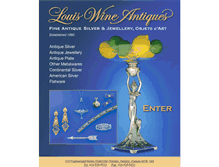 Tablet Screenshot of louiswine.com